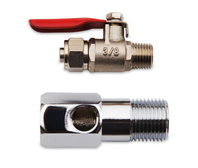 Growmax FEED WATER ADAPTER 1/2" - 3/8" SCHLAUCH (Innenanschluss für Umkehrosmose und Gartenanbau)
