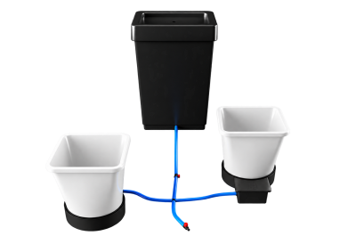 AutoPot 2Pot XL Set mit weißen 25 Liter Töpfen