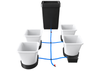AutoPot 4Pot XL Set mit weißen 25 Liter Töpfen