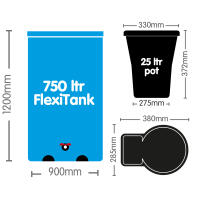 AutoPot 80Pot XL System (ohne FlexiTank)