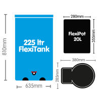 AutoPot FlexiPot 16 System (ohne FlexiTank)